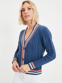 Кардиган Trendyol модель TWOAW22HI0447/Indigo Фото