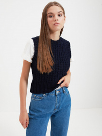 Жилет Trendyol модель TWOAW22BZ0002/Lacivert Фото