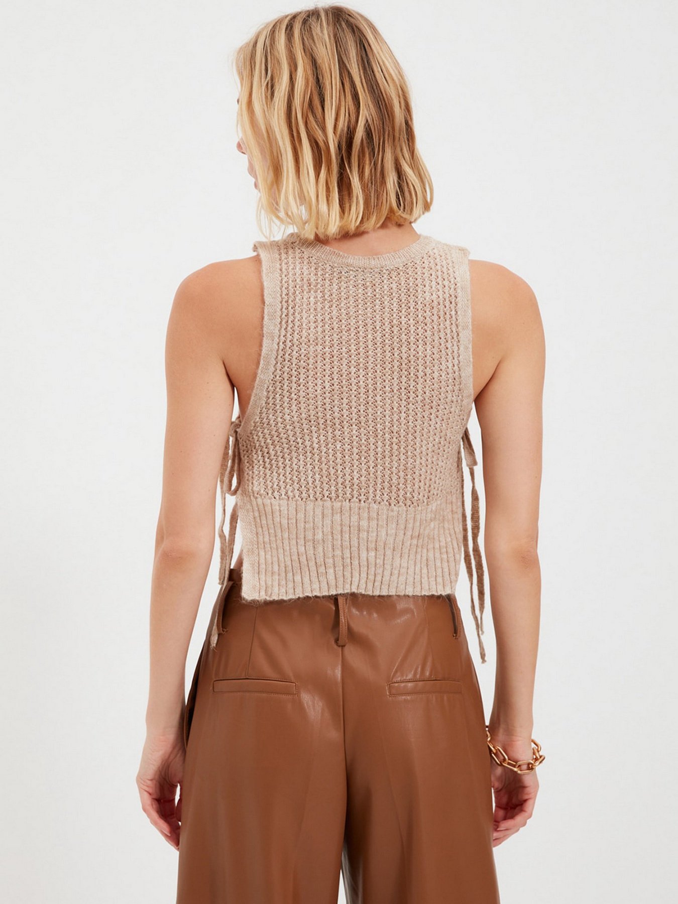 Жилет Trendyol модель TWOAW22BZ0005/Bej Фото