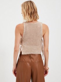 Жилет Trendyol модель TWOAW22BZ0005/Bej Фото