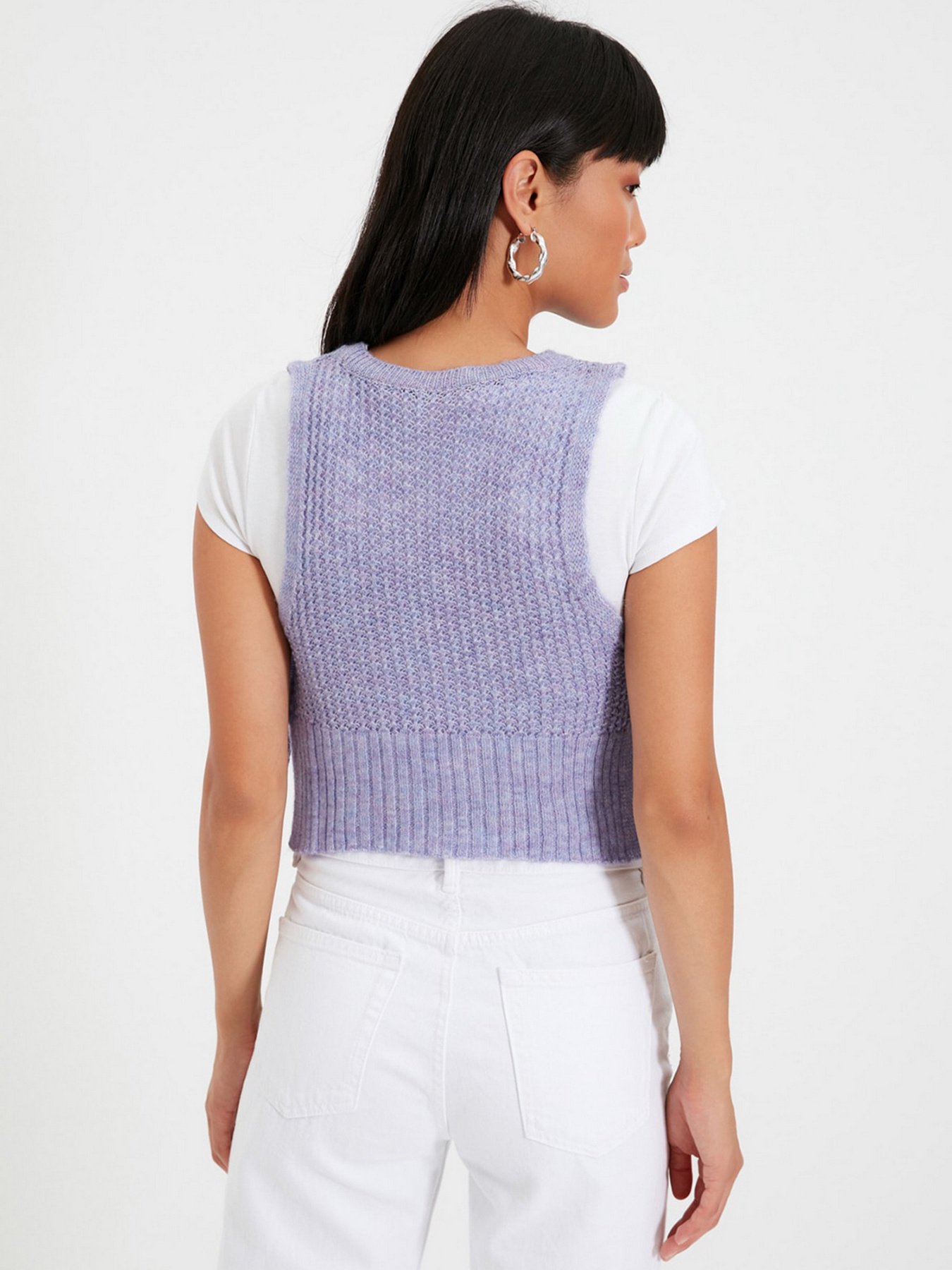 Майка Trendyol модель TWOAW22BZ0005/Lila Фото