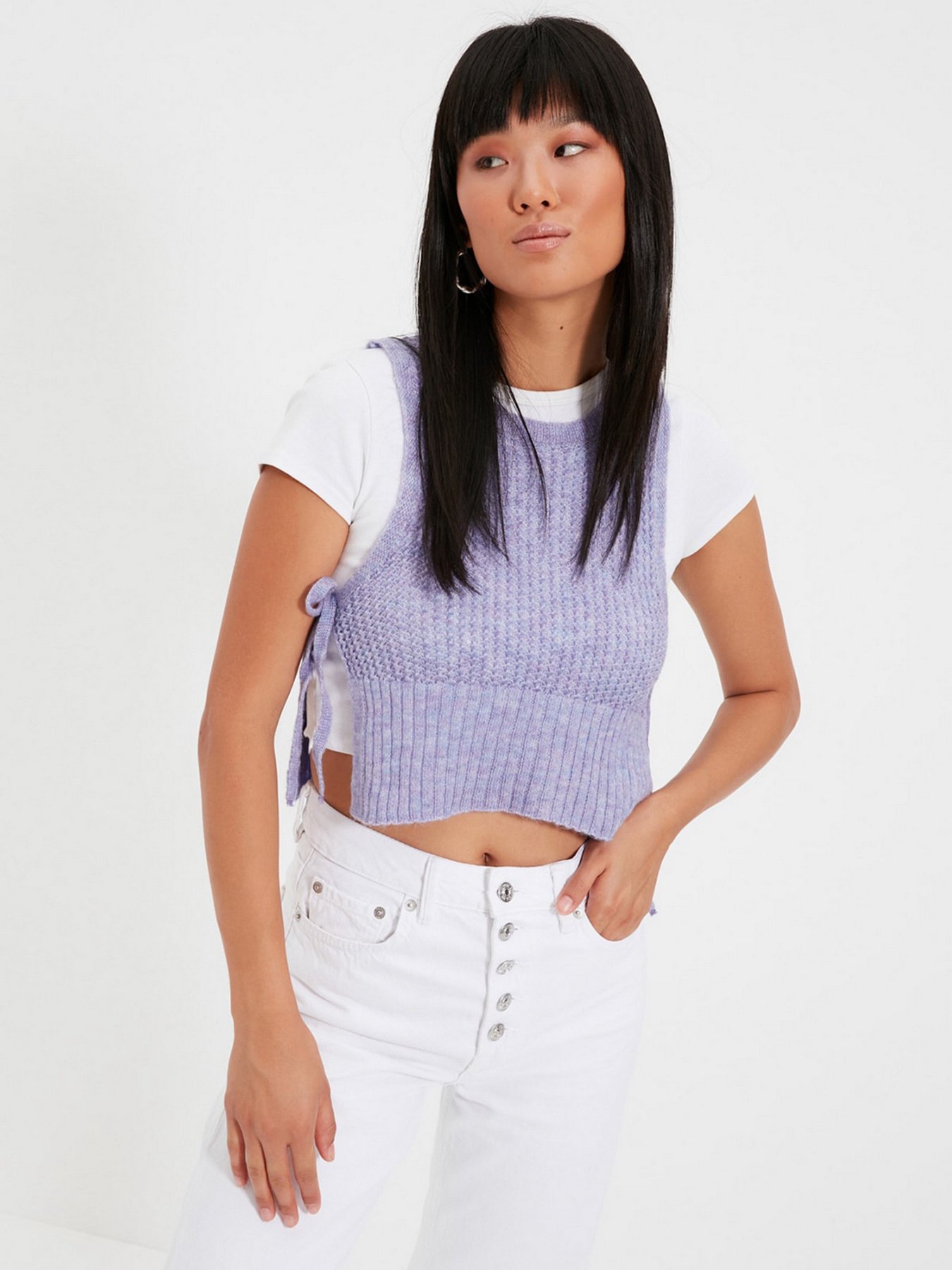 Майка Trendyol модель TWOAW22BZ0005/Lila Фото