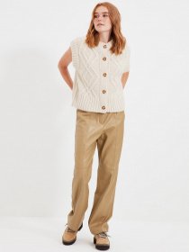Жилет Trendyol модель TWOAW22BZ0017/Ekru Фото