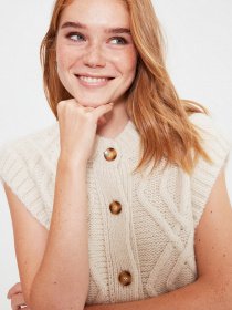 Жилет Trendyol модель TWOAW22BZ0017/Ekru Фото