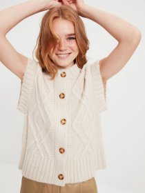 Жилет Trendyol модель TWOAW22BZ0017/Ekru Фото