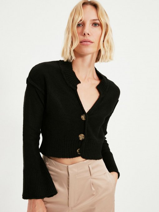 Кардиган Trendyol модель TWOAW22HI0467/Siyah Фото