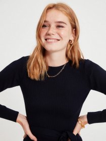 Платье миди Trendyol модель TWOAW22EL0009/Lacivert Фото