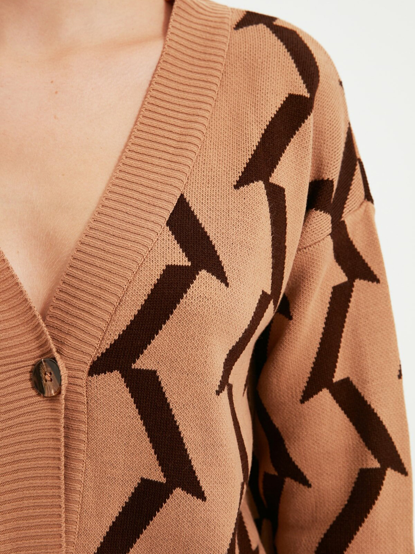 Кардиган Trendyol модель TWOAW22HI0600/Camel Фото