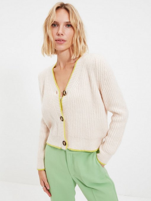 Кардиган Trendyol модель TWOAW22HI0003/Bej Фото