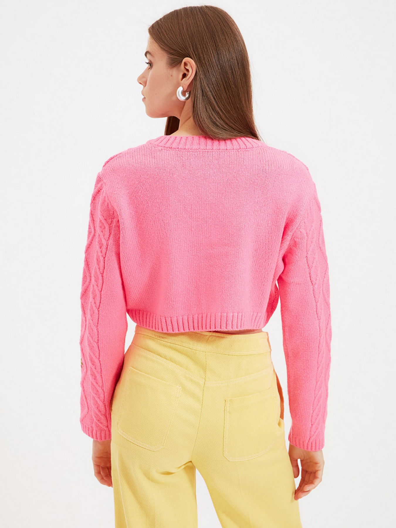 Кардиган Trendyol модель TWOAW22HI0004/Pembe Фото