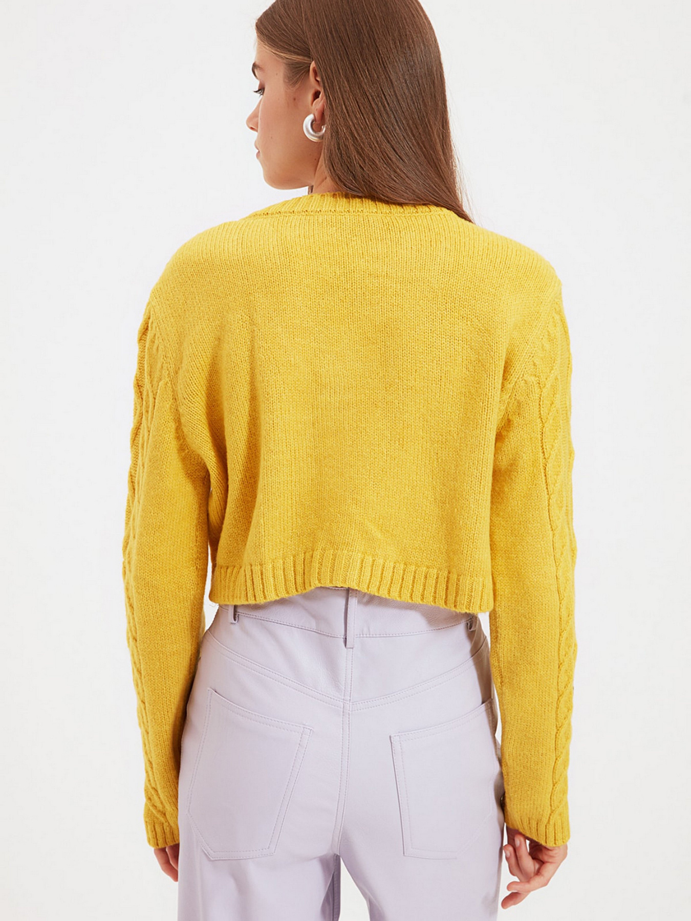 Кардиган Trendyol модель TWOAW22HI0004/Sari Фото