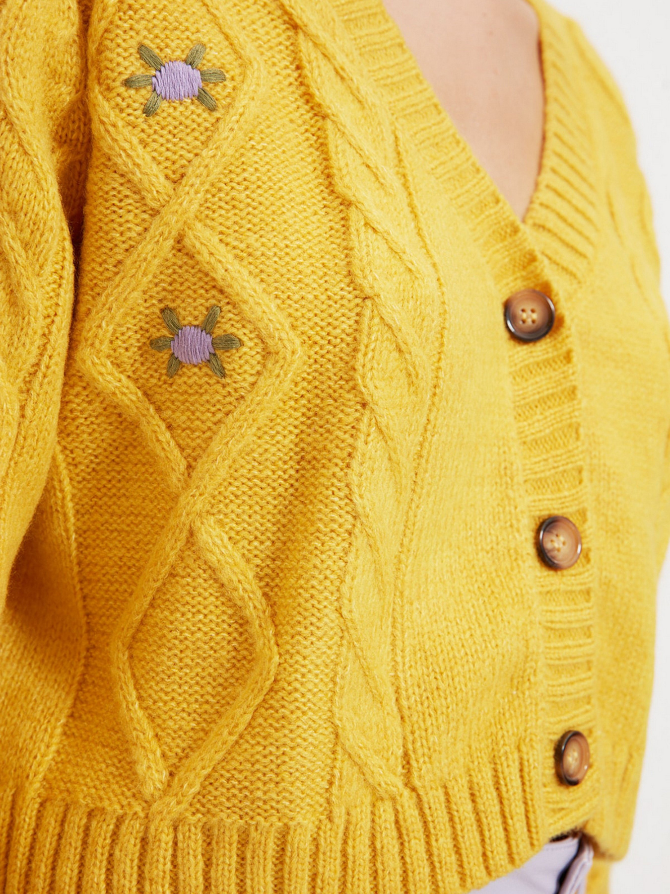 Кардиган Trendyol модель TWOAW22HI0004/Sari Фото