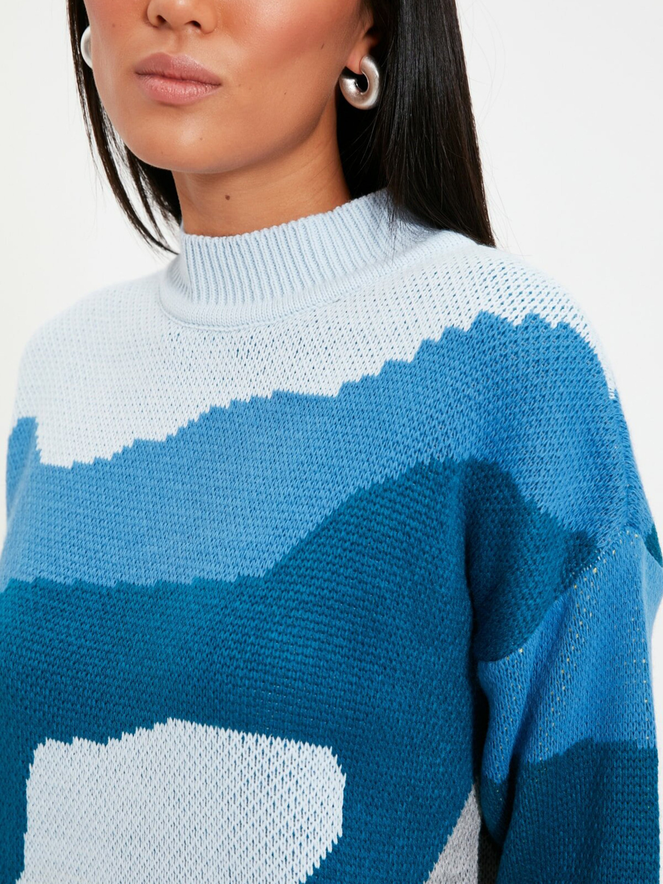 Джемпер Trendyol модель TWOAW22KZ0014/Mavi Фото