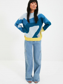 Джемпер Trendyol модель TWOAW22KZ0014/Mavi Фото