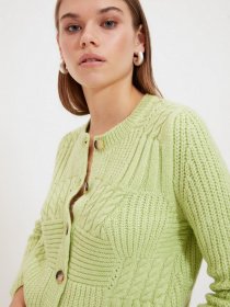 Кардиган Trendyol модель TWOAW22HI0006/Yesil Фото