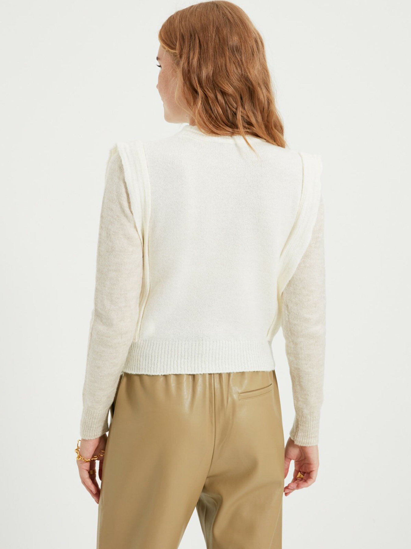 Джемпер Trendyol модель TWOAW22KZ0032/Ekru Фото