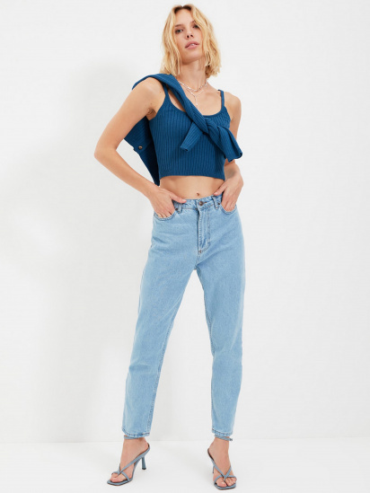 Кардиган Trendyol модель TWOAW22HI0008/Indigo — фото 5 - INTERTOP