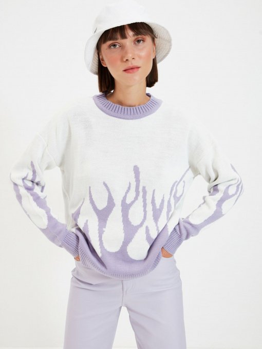 Джемпер Trendyol модель TWOAW22KZ0061/Ekru Фото