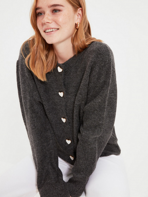 Кардиган Trendyol модель TWOAW22HI0044/Antrasit Фото