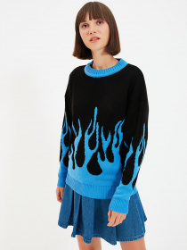 Джемпер Trendyol модель TWOAW22KZ0061/Siyah Фото