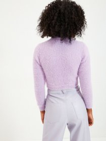 Свитры и кардиганы Trendyol модель TWOAW22KZ0080/Lila Фото