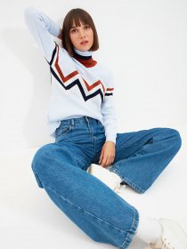 Джемпер Trendyol модель TWOAW22KZ0200/Acik Mavi Фото