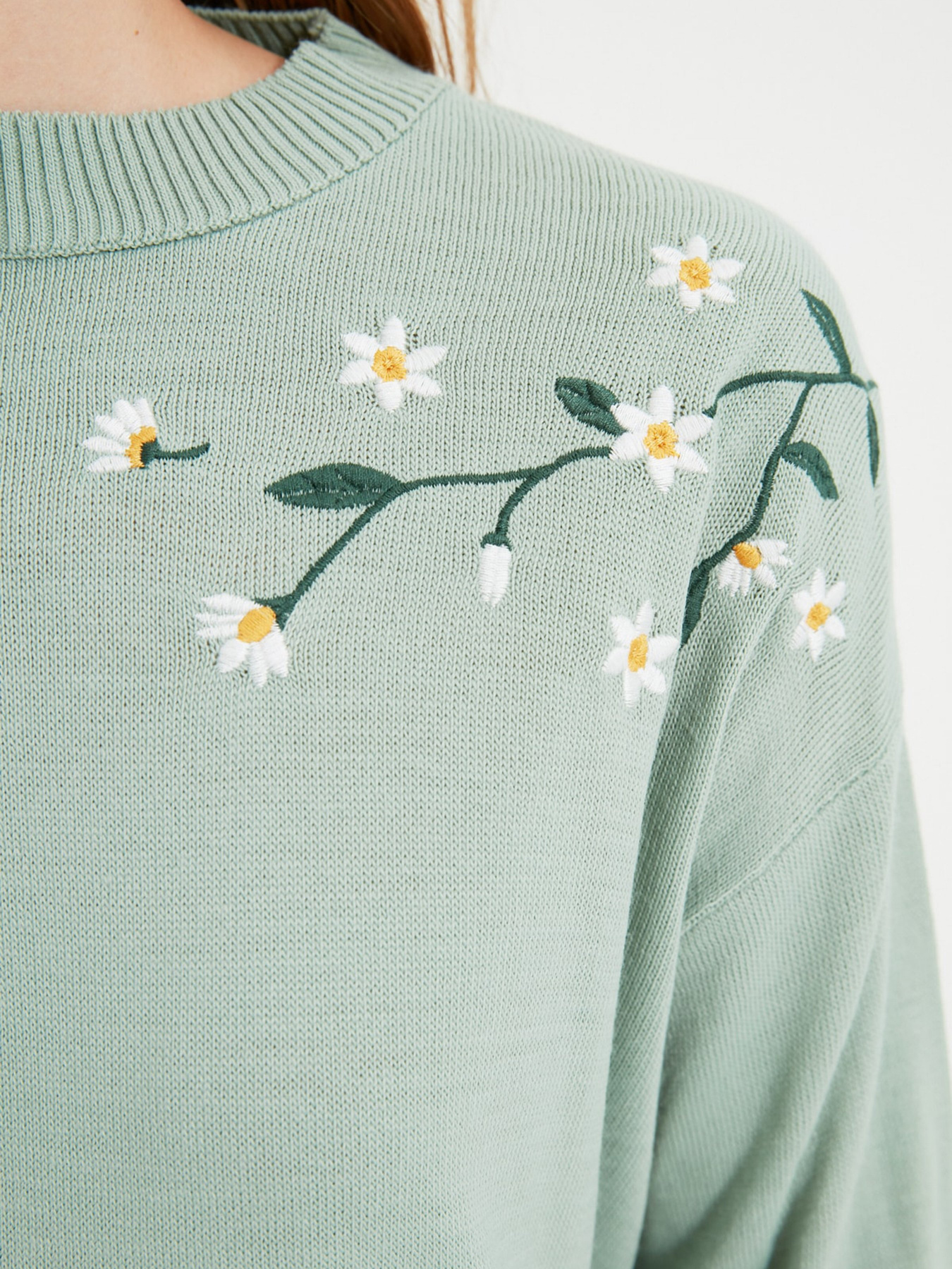 Джемпер Trendyol модель TWOAW22KZ0211/Mint Фото