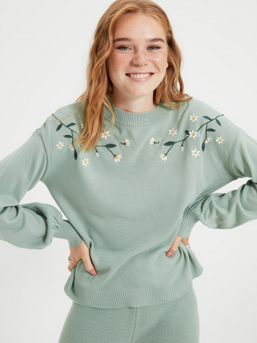 Джемпер Trendyol модель TWOAW22KZ0211/Mint Фото