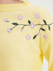 Джемпер Trendyol модель TWOAW22KZ0211/Sari Джемпер Trendyol модель TWOAW22KZ0211/Sari Фото