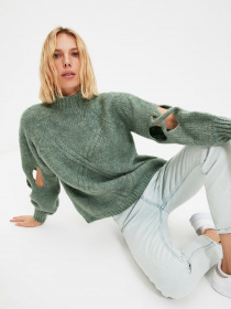 Джемпер Trendyol модель TWOAW22KZ0214/Mint Фото