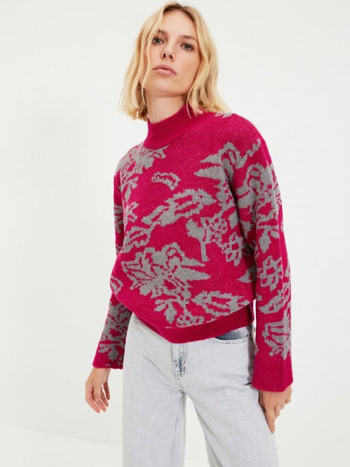 Джемпер Trendyol модель TWOAW22KZ0227/Fusya Фото