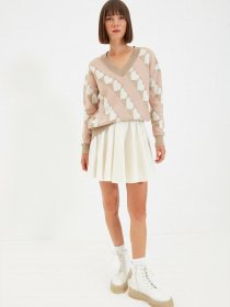 Джемпер Trendyol модель TWOAW22KZ0228/Bej Фото