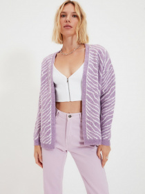 Кардиган Trendyol модель TWOAW22HI0086/Lila Фото