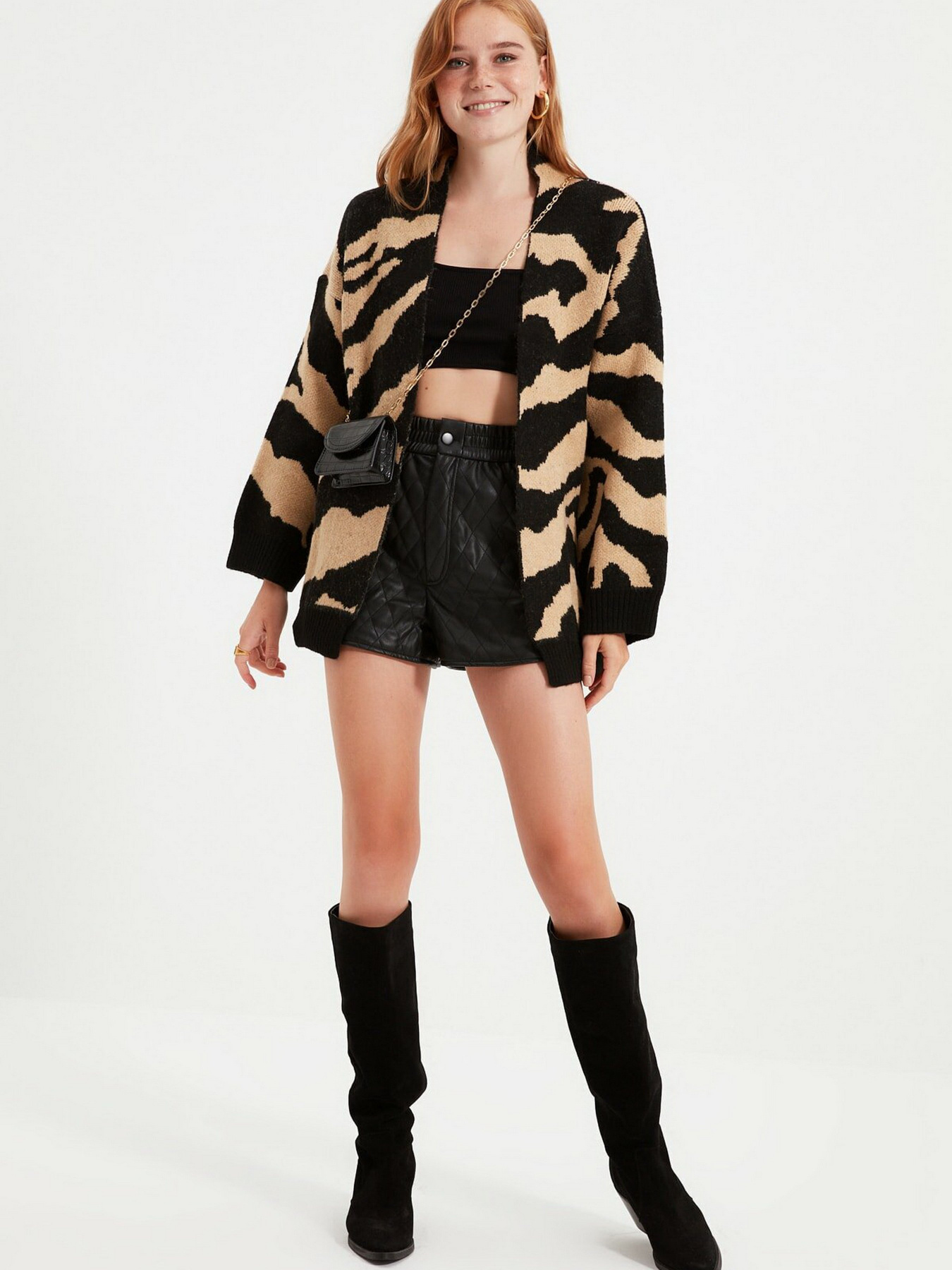 Кардиган Trendyol модель TWOAW22HI0088/Siyah Фото