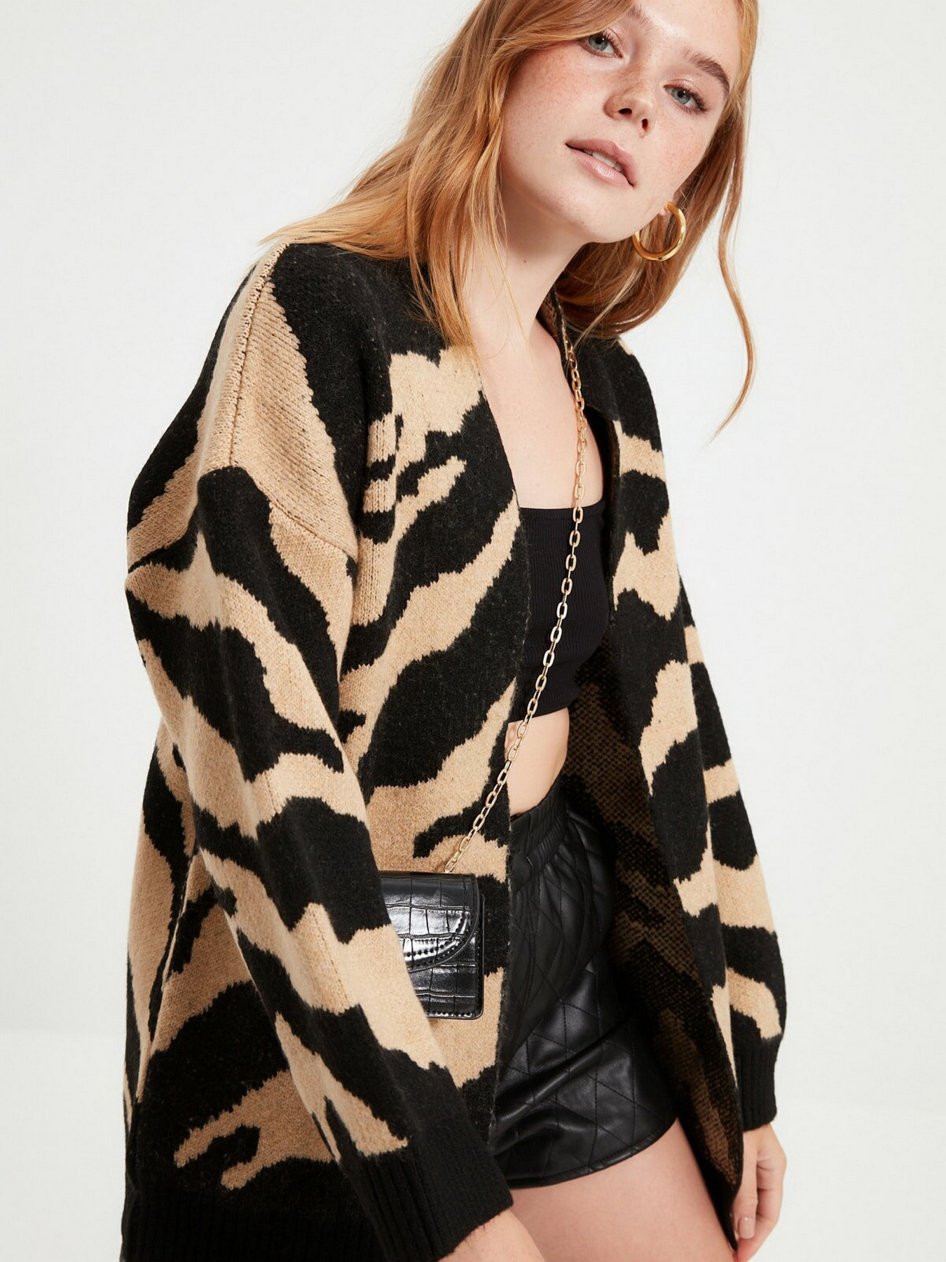 Кардиган Trendyol модель TWOAW22HI0088/Siyah Фото