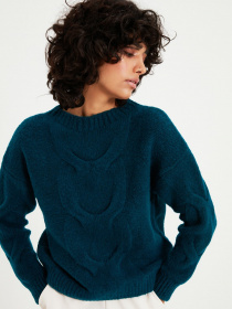 Джемпер Trendyol модель TWOAW22KZ0230/Petrol Фото