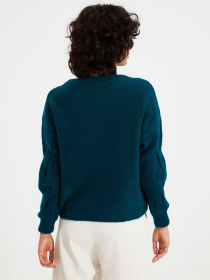 Джемпер Trendyol модель TWOAW22KZ0230/Petrol Джемпер Trendyol модель TWOAW22KZ0230/Petrol Фото