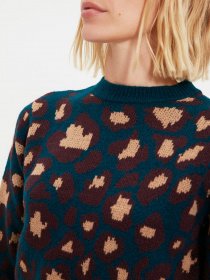 Джемпер Trendyol модель TWOAW22KZ0233/Petrol Джемпер Trendyol модель TWOAW22KZ0233/Petrol Фото