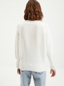 Джемпер Trendyol модель TWOAW22KZ0234/Ekru Джемпер Trendyol модель TWOAW22KZ0234/Ekru Фото