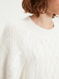 Джемпер Trendyol модель TWOAW22KZ0234/Ekru Джемпер Trendyol модель TWOAW22KZ0234/Ekru Фото