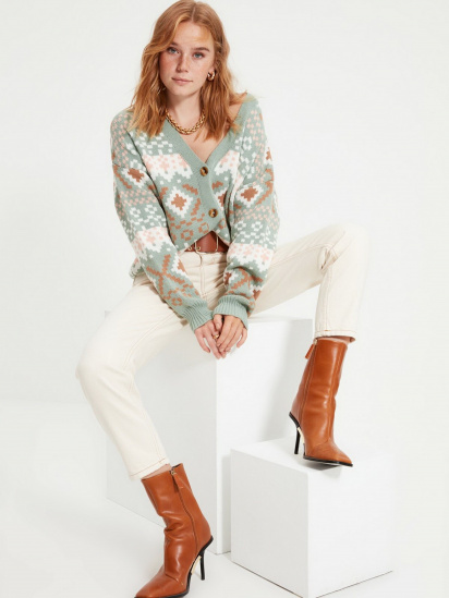 Кардиган Trendyol модель TWOAW22HI0329/Mint — фото 4 - INTERTOP