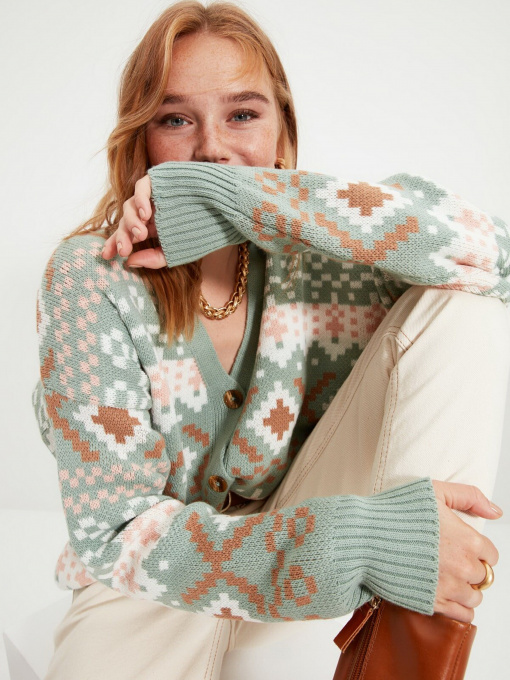 Кардиган Trendyol модель TWOAW22HI0329/Mint Фото
