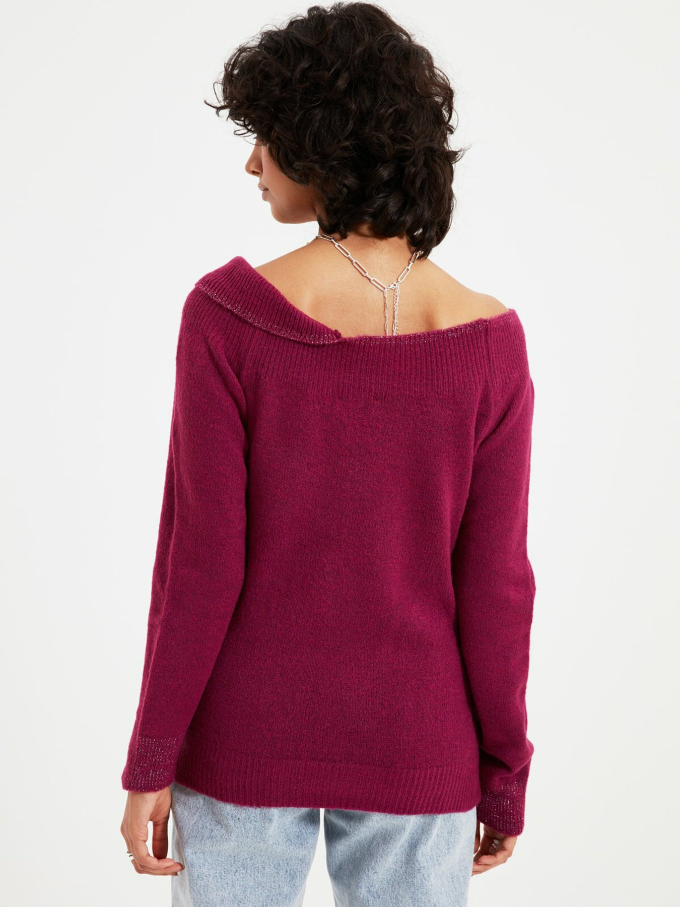 Джемпер Trendyol модель TWOAW22KZ0247/Mor Джемпер Trendyol модель TWOAW22KZ0247/Mor Фото