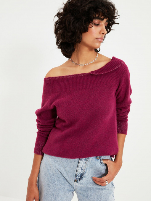 Джемпер Trendyol модель TWOAW22KZ0247/Mor Фото