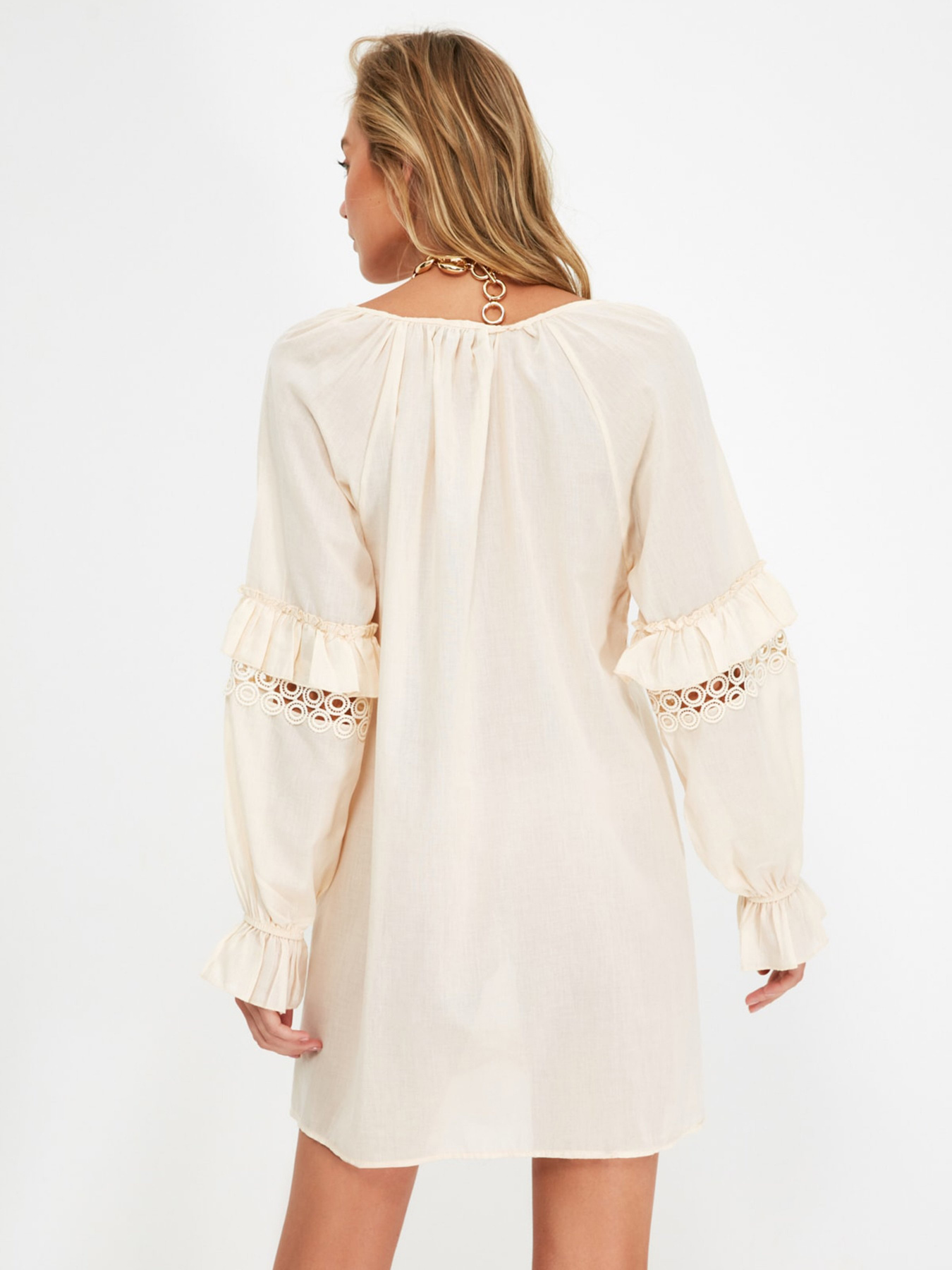 Платья Trendyol модель TBESS21EL4243/Bej Фото