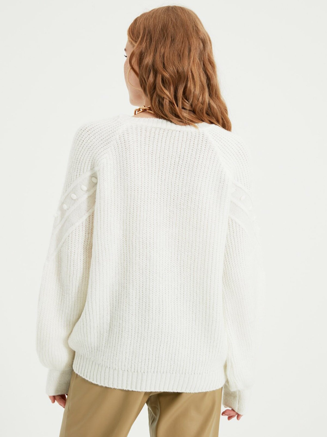 Джемпер Trendyol модель TWOAW22KZ0256/Ekru Фото