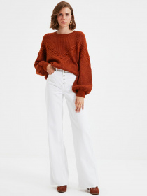 Джемпер Trendyol модель TWOAW22KZ0256/Kahverengi Фото