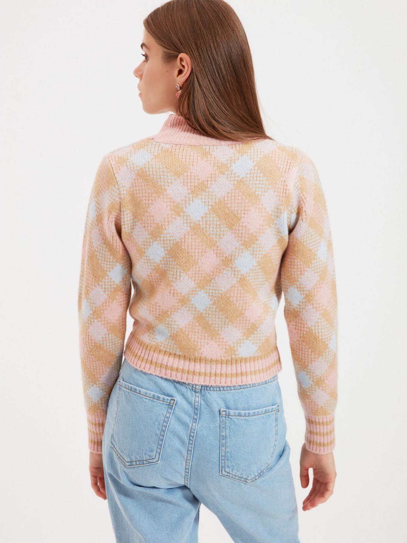 Джемпер Trendyol модель TWOAW22KZ0176/Sari Фото