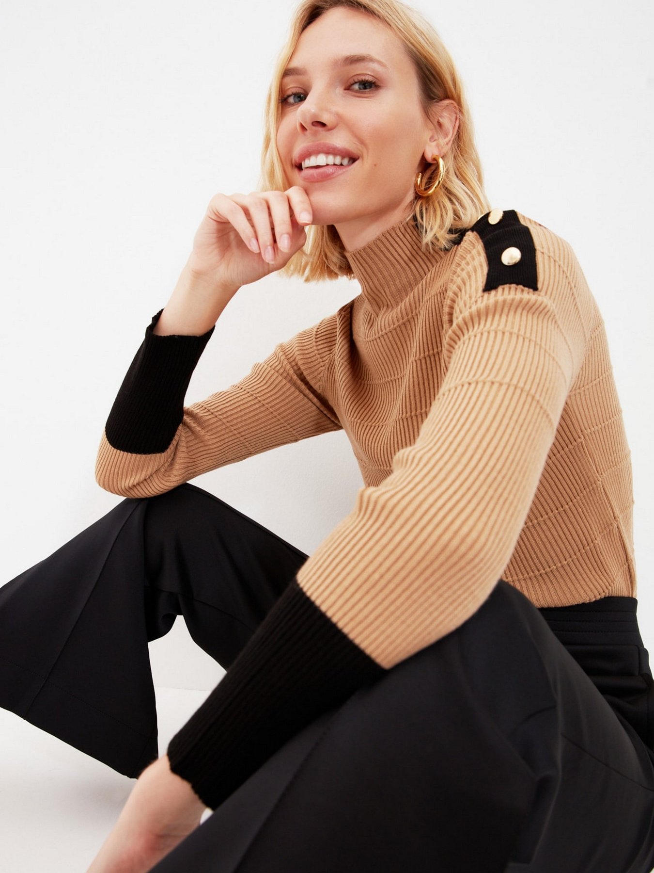 Джемпер Trendyol модель TWOAW22KZ0197/Camel Фото