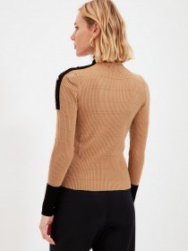 Джемпер Trendyol модель TWOAW22KZ0197/Camel Джемпер Trendyol модель TWOAW22KZ0197/Camel Фото